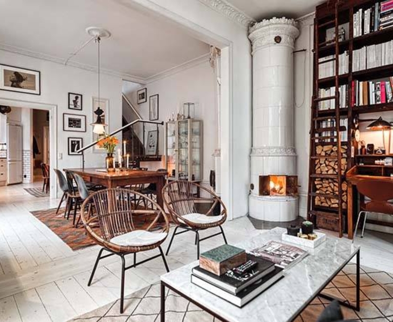 A charming loft in Kungsholmen