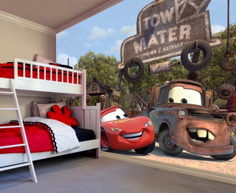 Disney murals on kids rooms