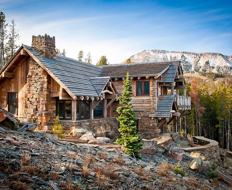 A mountain house you can dream of in Montana