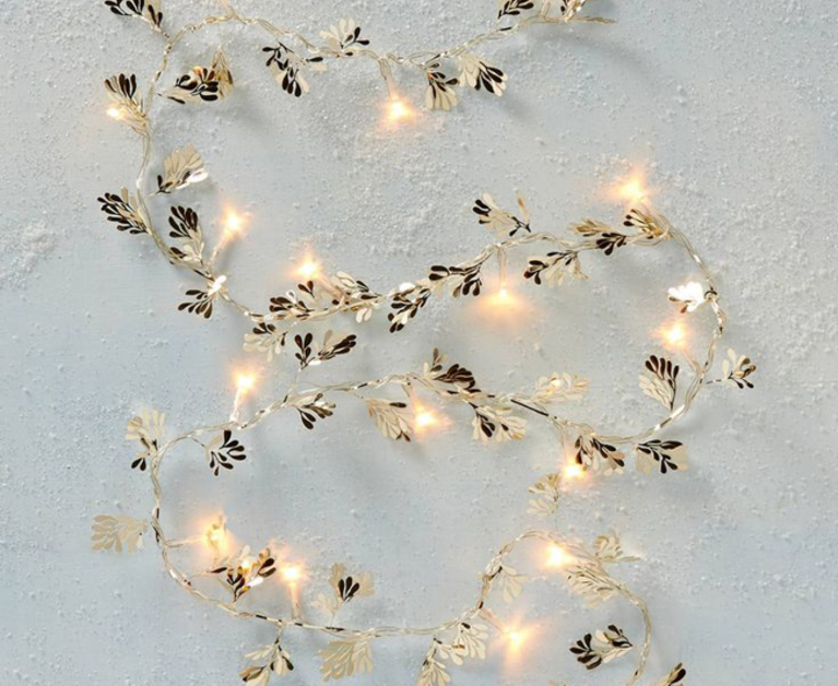 Christmas lights everywhere!