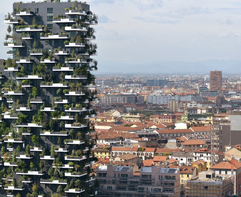 A vertical forest by Stefano Boeri