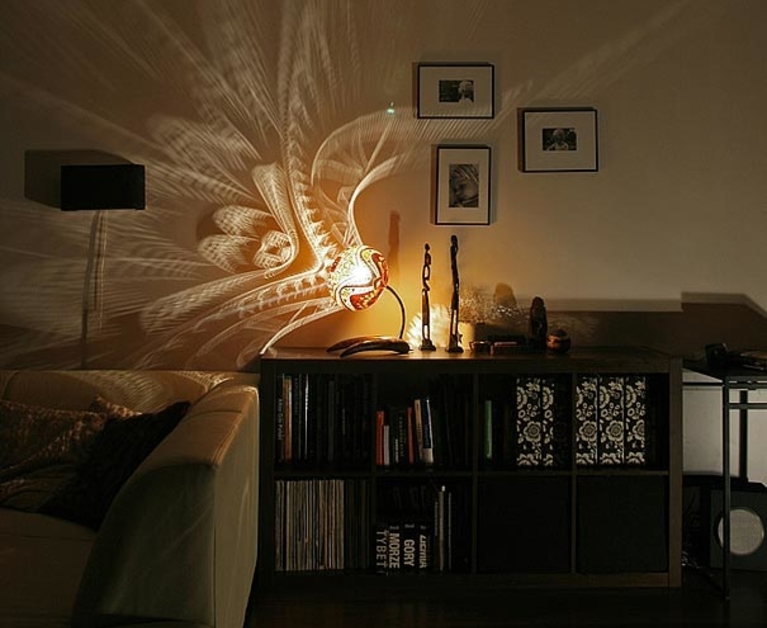 Lamps creating Art