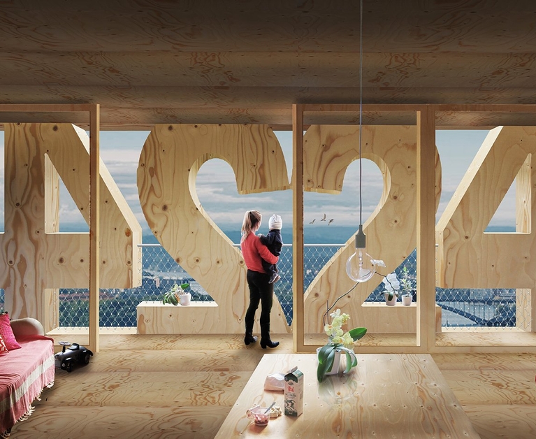 The tallest skyscraper in Stockholm will be made entirely out of wood