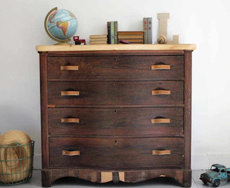 Ideas for handmade drawer pulls
