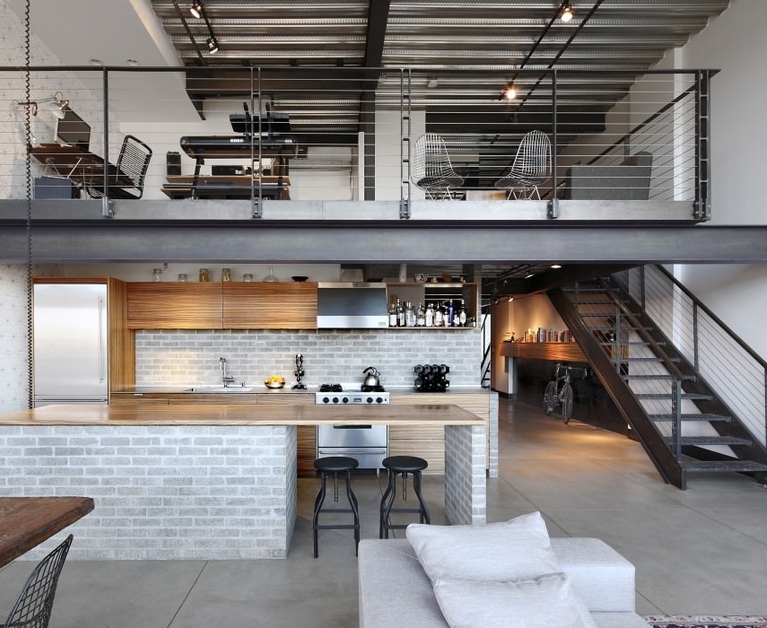 Indutrial loft in Seattle