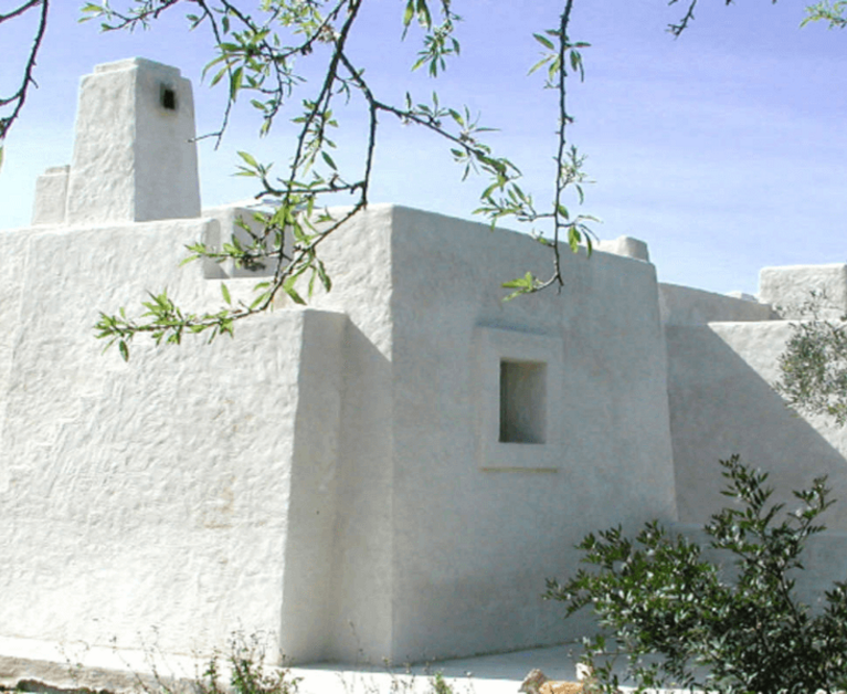 Bioclimatic house built by ashes!