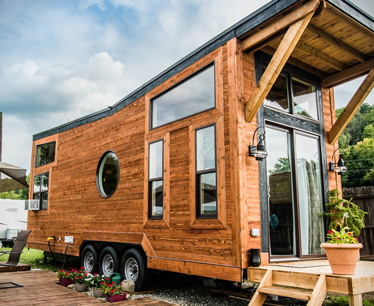 The Industrial Tiny Cabin