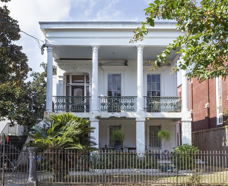 A renovated house in New Orleans