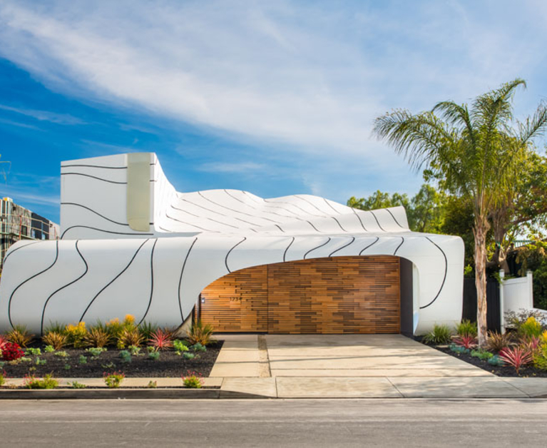The Wave House in Venice, California