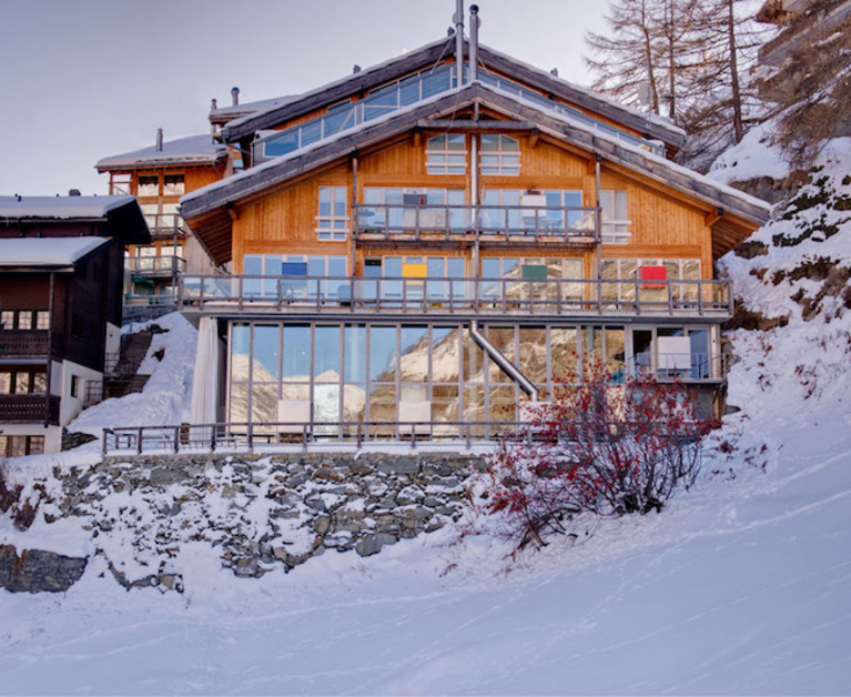 Luxurious Chalet Loft Hidden In The Swiss Alps