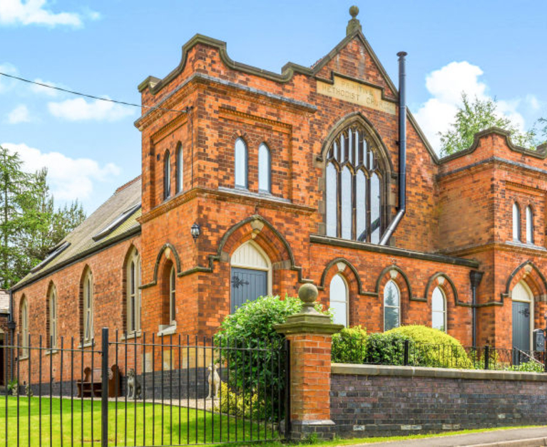 Former Methodist Church now spacious family home