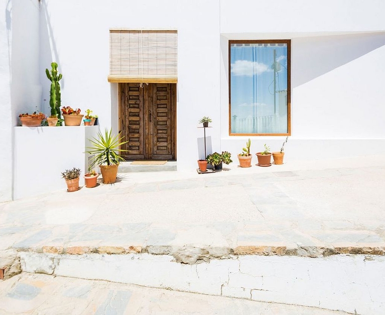 Artsy house with incredible views of Gibraltar