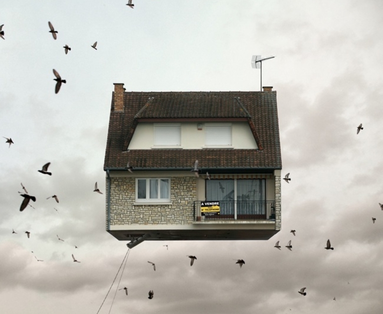 Flying houses!