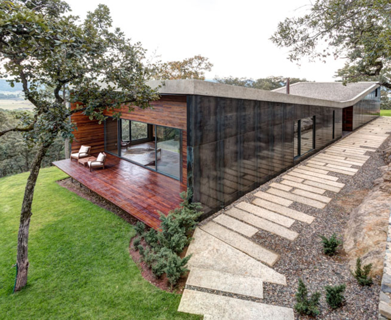 A modern house in Mexico