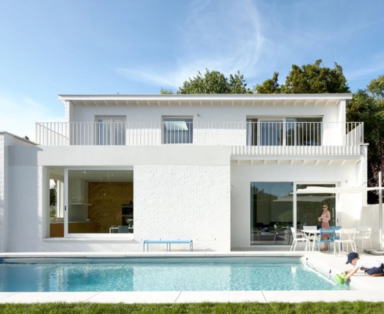 Remodeling of single-family home into vacation house