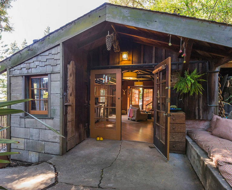 You’d never guess this delightful little cottage started out as a garage