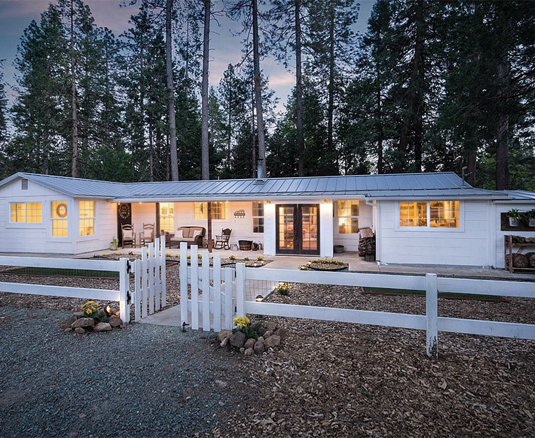 Timeless farmhouse in California