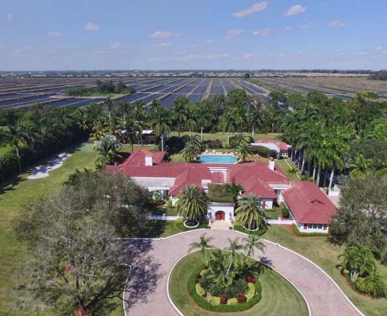 Chris Evert's mansion