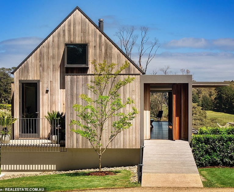 Humble 'country house' facade hides a stunning home