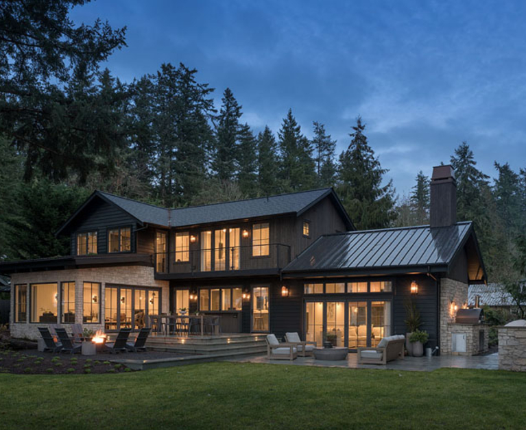 A Modern Farmhouse Makes Bainbridge Island Its Home