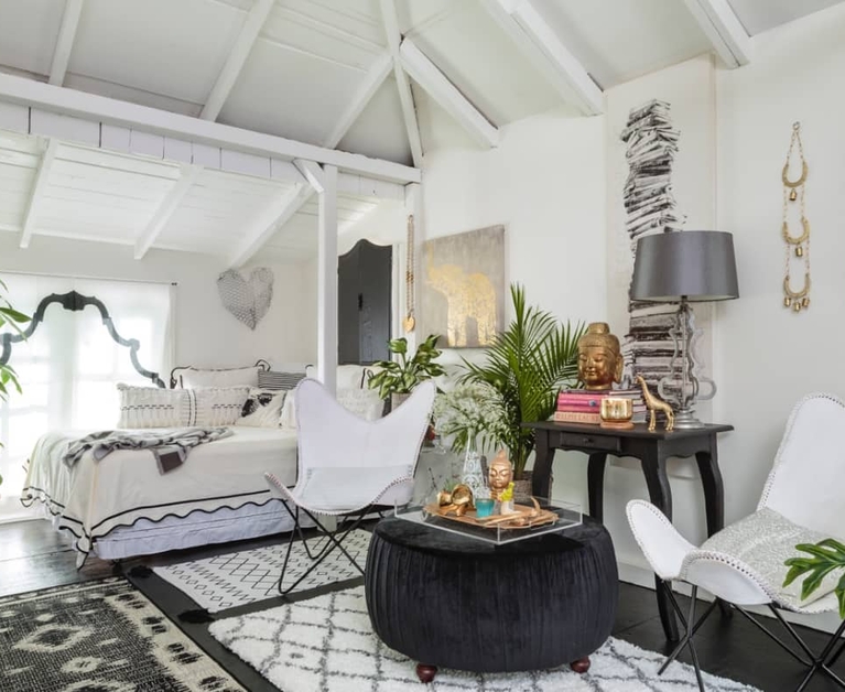 Formerly Derelict Garage Is Now a Luxe Boho Guesthouse