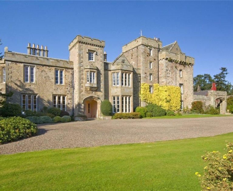 A 16th century castle in Scotland