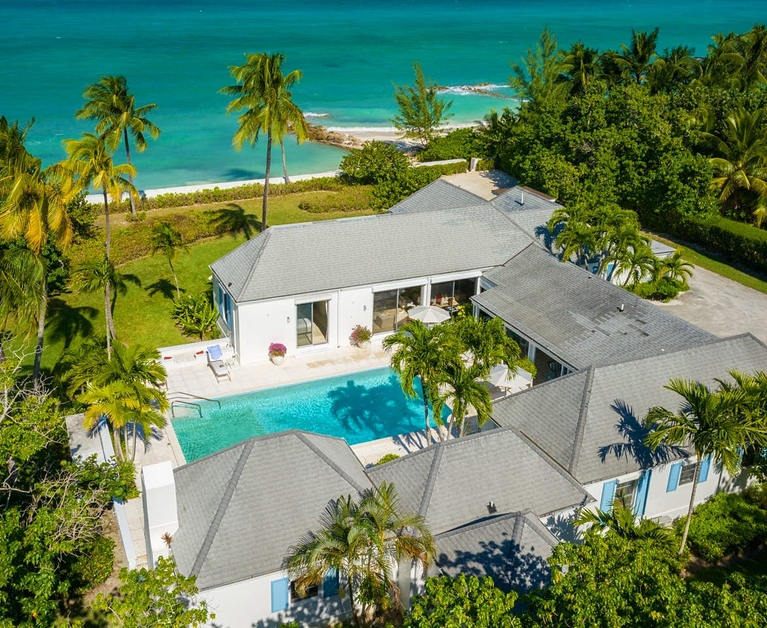 Beach house in the Bahamas