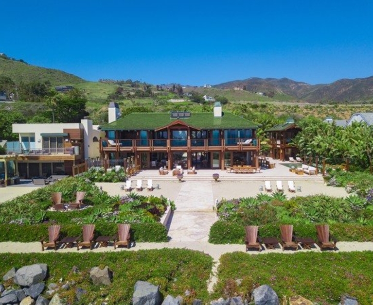 Pierce Brosnan's house in Malibu