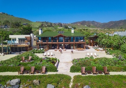 Pierce Brosnan's house in Malibu