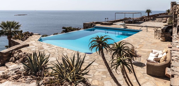 Syros - 带泳池和壮丽海景的豪华别墅