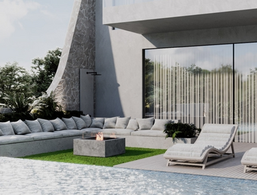 ELEGANT VILLA WITH GARDEN AND SWIMMING POOL, 10' FROM THE BEACH, IN VARKIZA, ATHENIAN RIVIERA